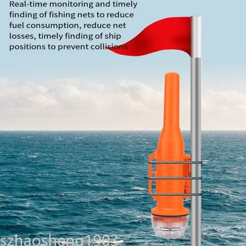 B5XC AIS Fishing Net Buoy Trackers Anti Lost Trackers Locator 10NM Net Locator