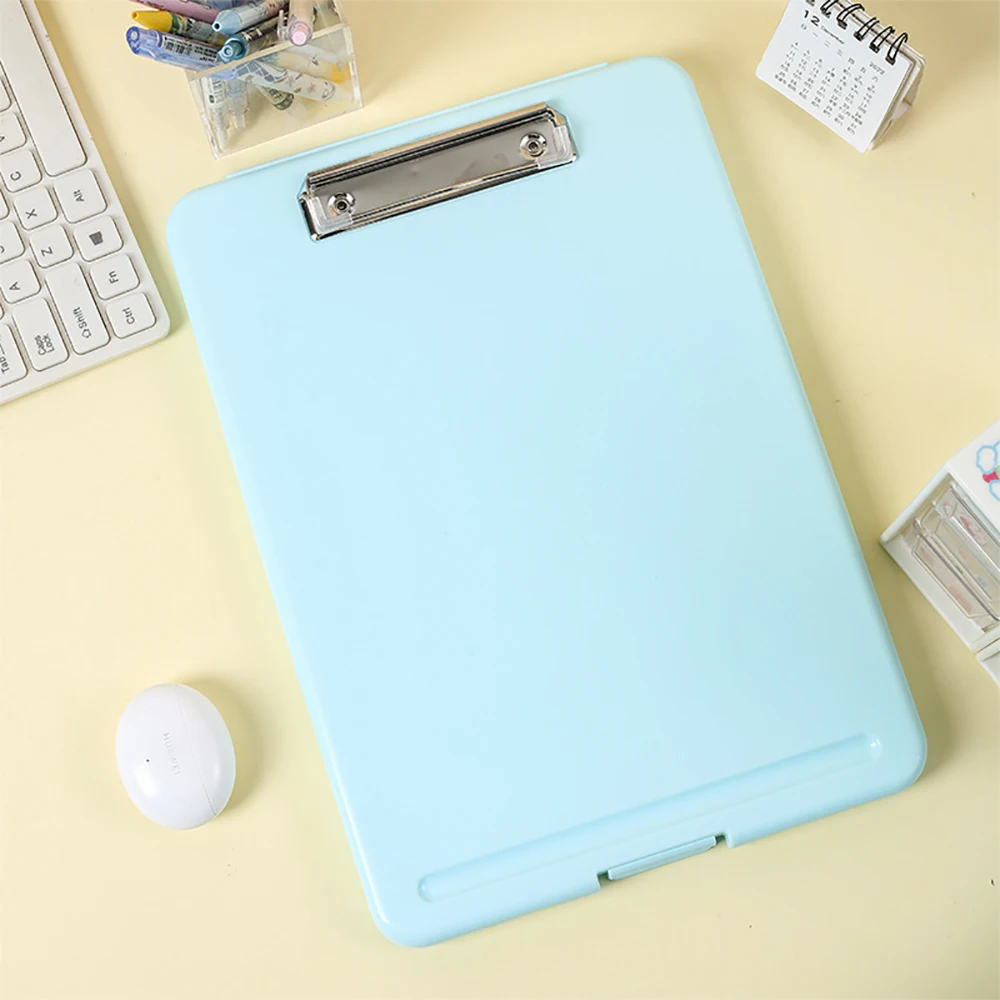 1 pcs Multifunctional Plywood A4 Plastic Storage Cutting Board File Box Folder Pasting Board Office Writing Stationery Holder