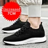Man Mesh Sports Breathable Casual Shoes Invisible Inner Height-increasing Shoes Shoes Soft-soled Running Shoes Increasing Shoes 1