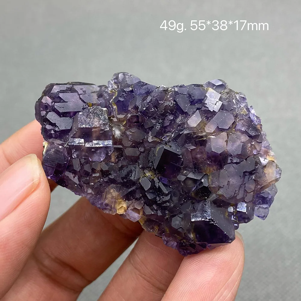 Tanzanite Blue Fluorite Mineral Specimen Cluster Stones Crystals