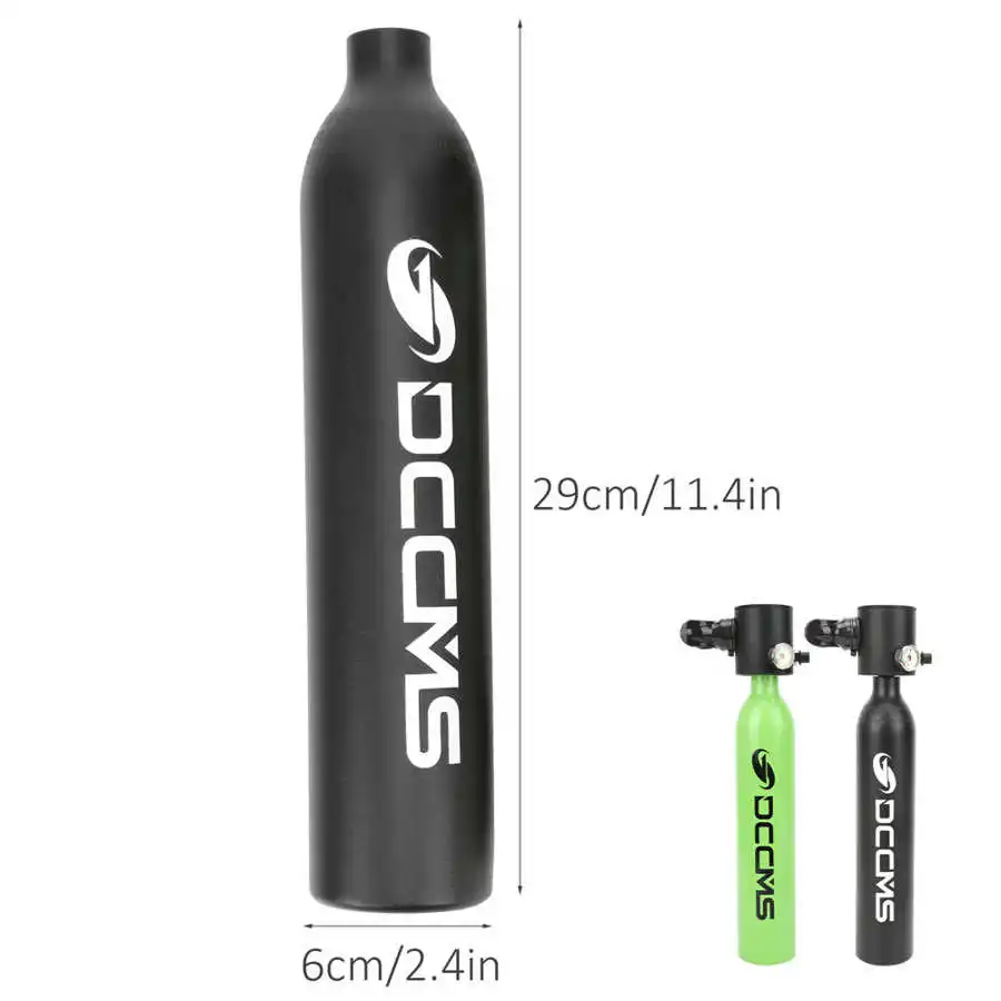 500ML Scuba Diving Cylinder Mini Oxygen Tank Set Respirator Air Tank