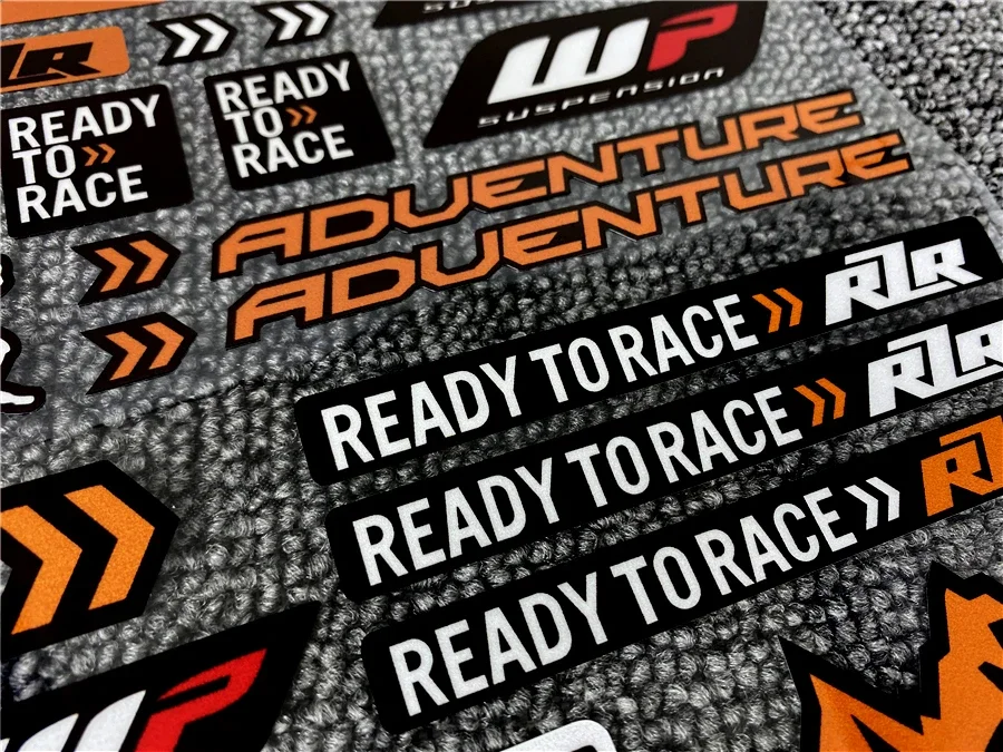Motorcycle Stickers Reflective Waterproof Motocross Decals For KTM RC8 Duke 200-1290 ADV