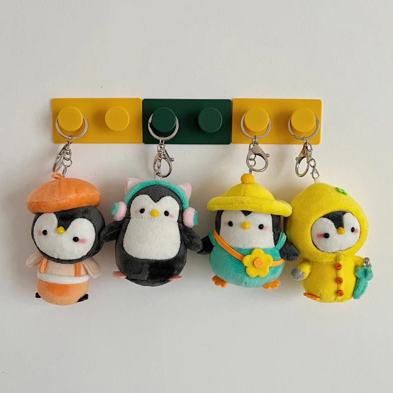 

Cartoon Kawaii Creative Little Penguin Doll Plush Doll Keychain Fashion Schoolbag Pendant Keychain Children's Birthday Gift