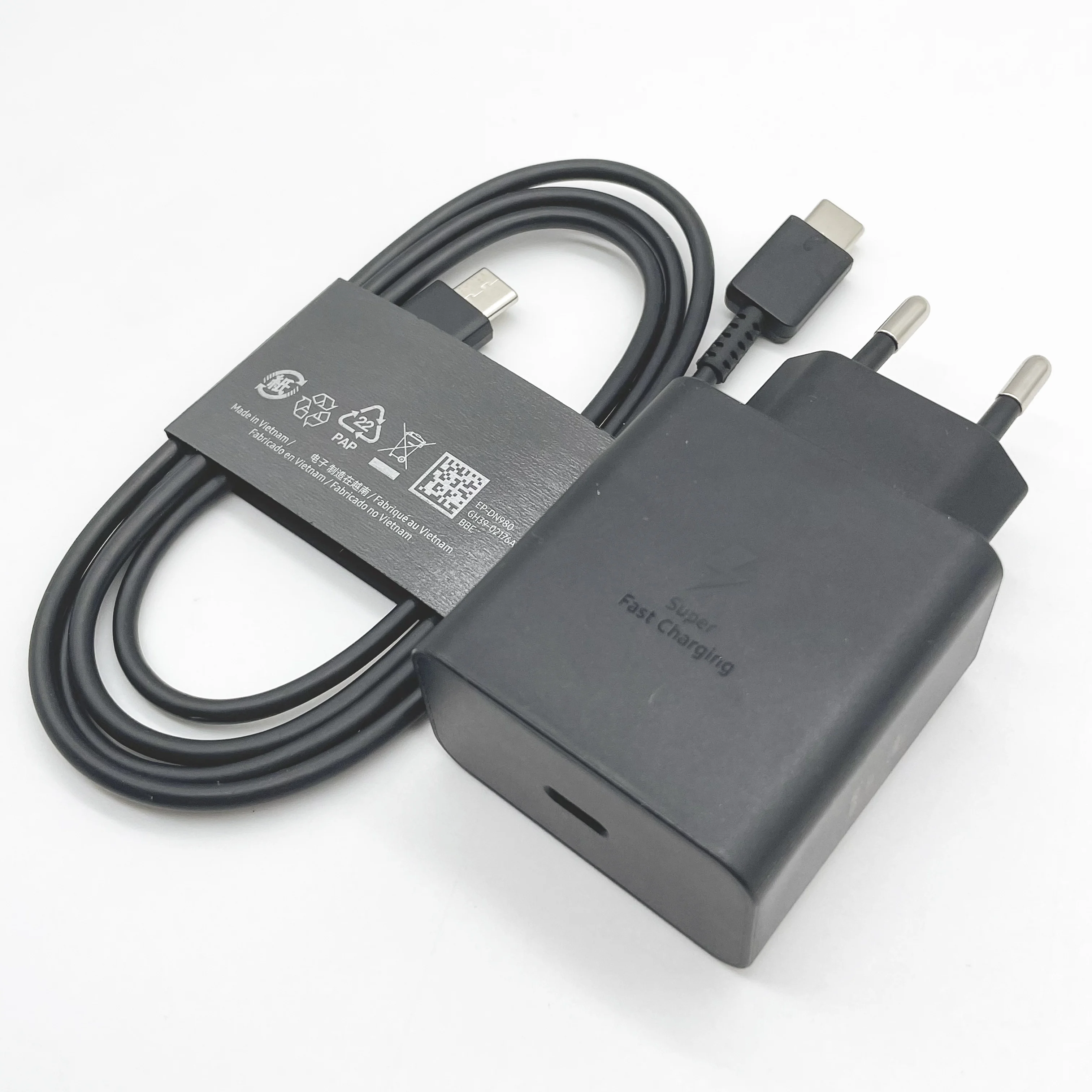 Samsung 60W PD Power Adapter with Super Fast Charging and Type C Cable