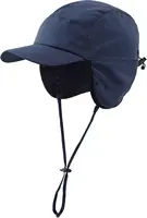 Waterproof Winter Cap Fleece Lined Earflap Hat Cozy Mens Headgear Warm Weather Protection Baseball Style Headwear Outdoor Cold