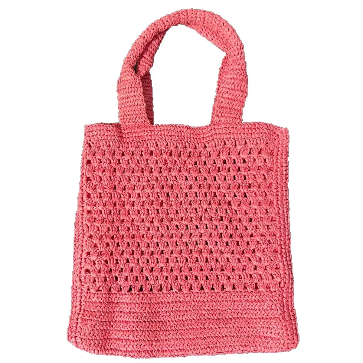 Women Straw Woven Tote Bag Summer Beach Bags Large Capacity Fashion Woven Handbag Simple with Travel Vacation