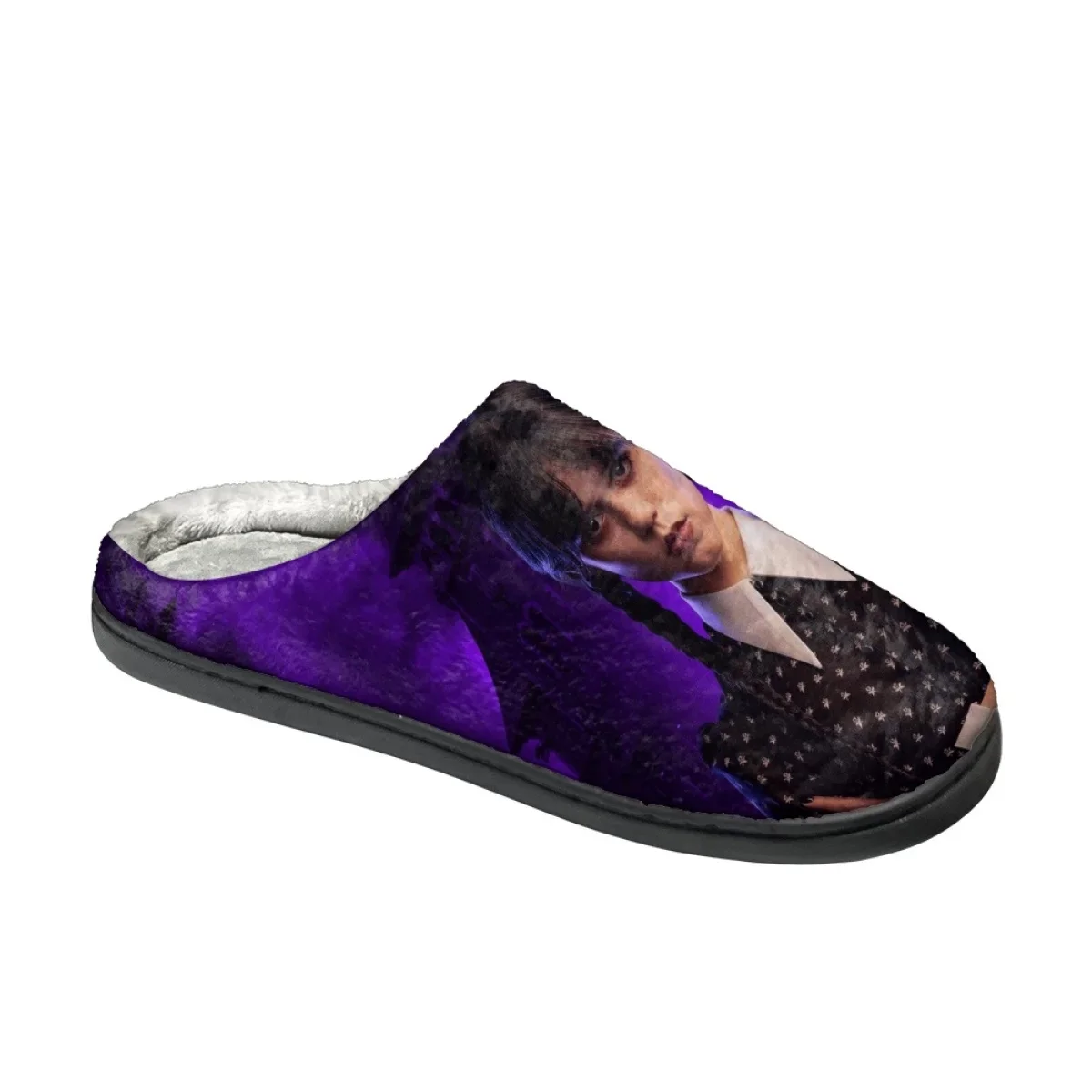 W-Wednesday Winter Warm Cotton Slippers Casual Women A-Addams Bedroom Footwear Dropshipping Non-Slip Couple Home Shoes Zapatos