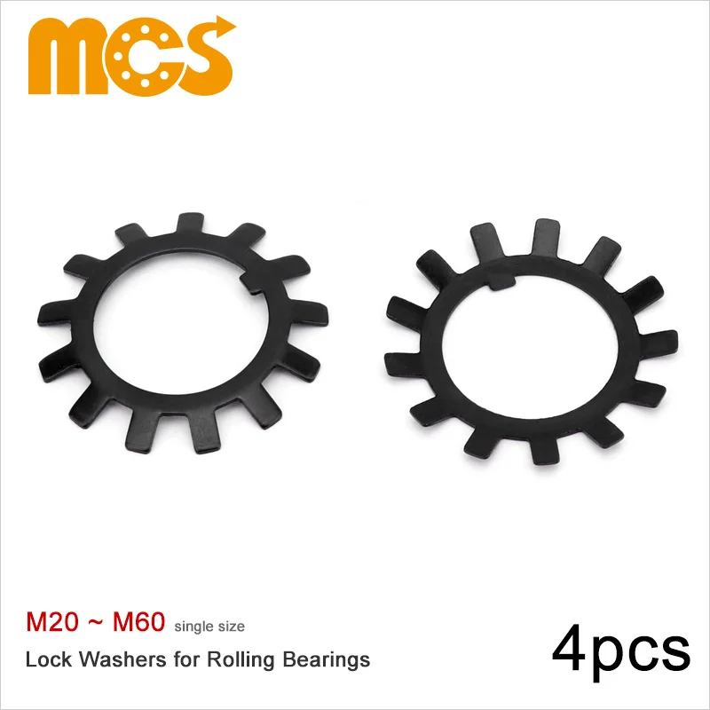 4pcsLockWashersM20M60forRollingBearingsSafetyPlateLockclip