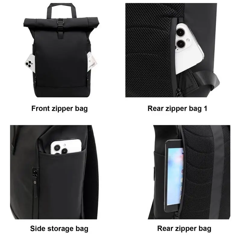 Waterproof Business Backpack Men Laptop Backpack Travel Work Bag Business Large Capacity Work Daypack for camping