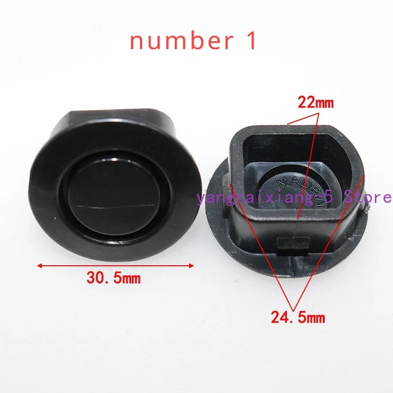 Car Bumper Reversing Warning Radar Probe Plug Hole Decorative Cap car accessories