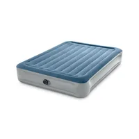 Intex 15" Queen Essential Rest Dura-Beam Airbed Mattress with Built in Pump 1