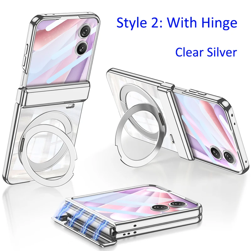 Magnetic Rotating Ring Holder Phone Case