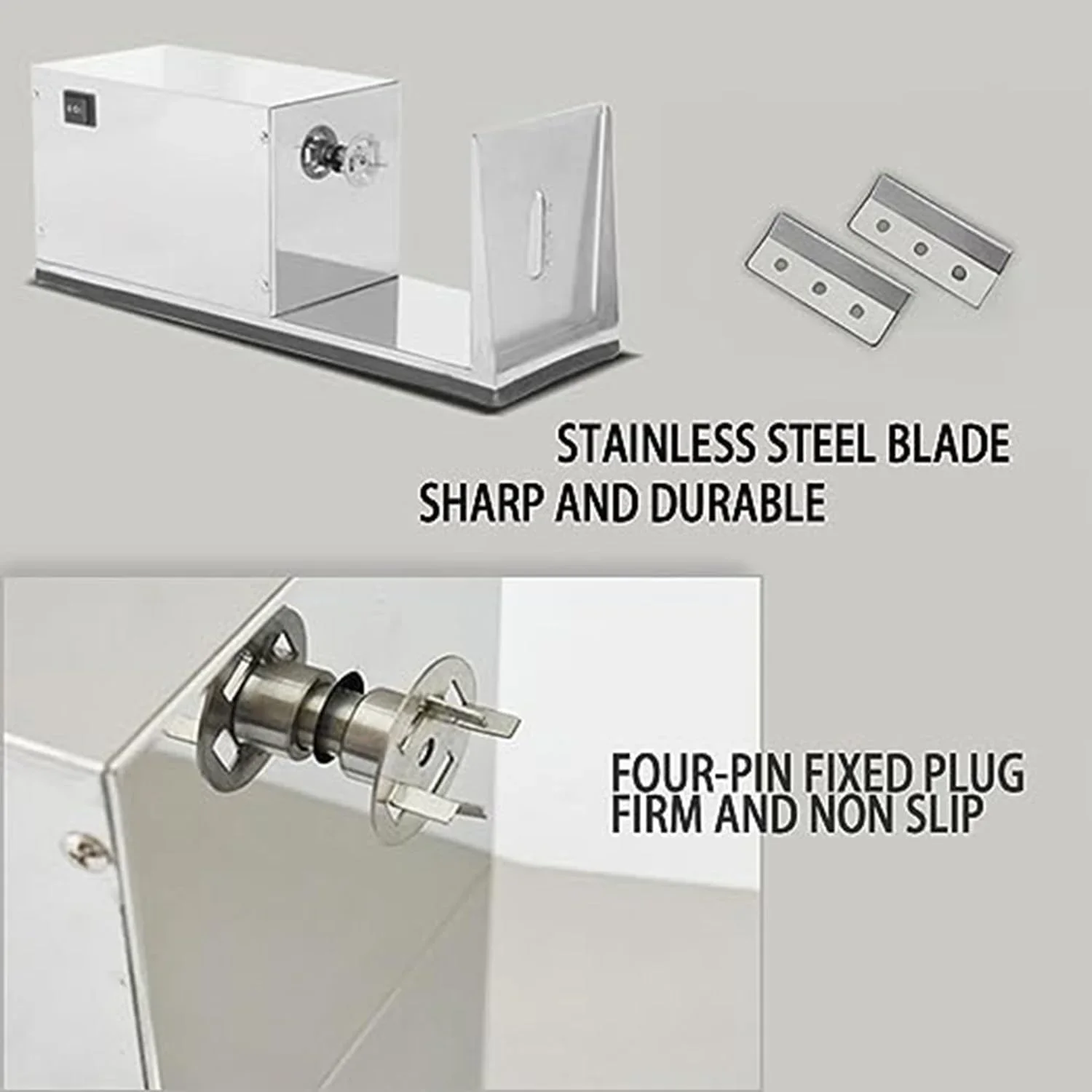 Commercial Stainless Steel Tornado Spiral Potatoes Cutter Machine Electric Potato Twister Slicer