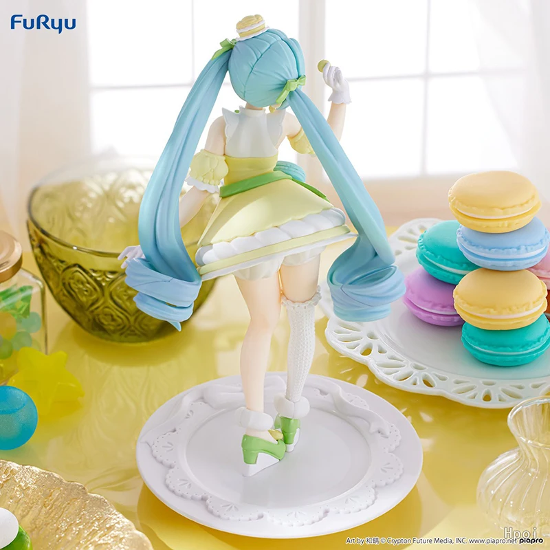 Фото Оригинальная оригинальная Подлинная игрушка FuRyu sweetsweet серии Hatsune Miku 21 см, Подлинная Коллекционная модель, анимационный персонаж, экшн-игрушка №5