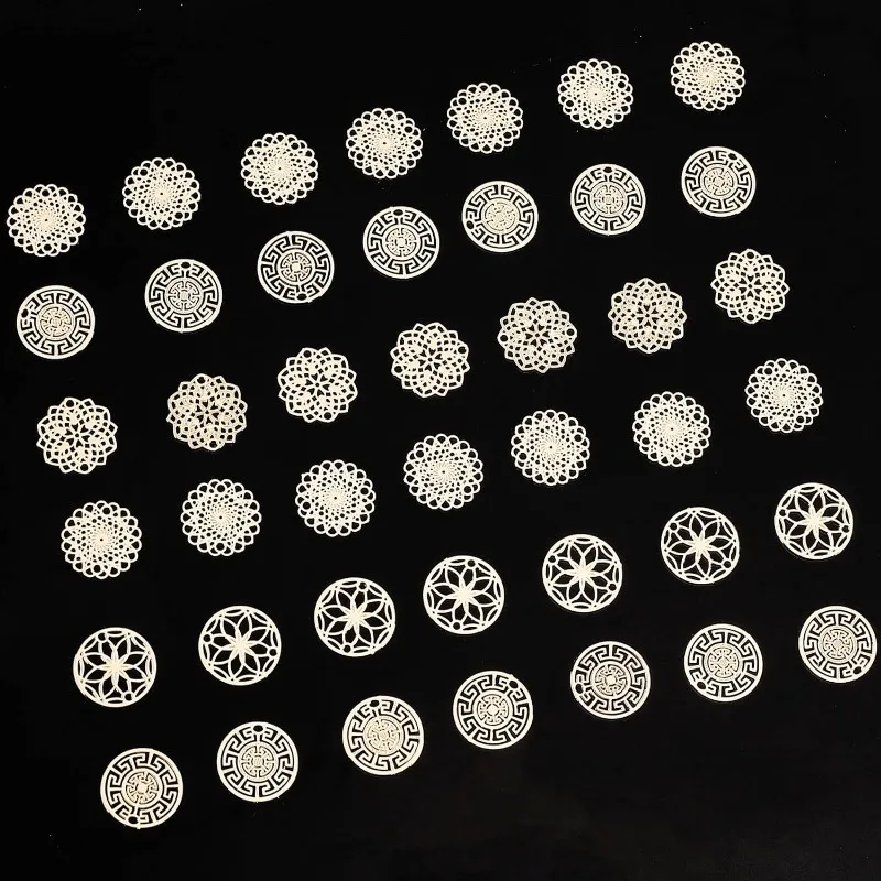 100pcs Iron Filigree Joiners Links Connectors For Jewelry Making DIY Bracelet Ne