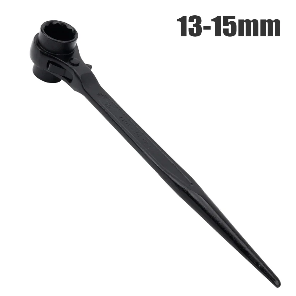 Llave de trinquete de 10-32mm, llave de tubo de flor de ciruelo para reparación, adaptador de enchufe ajustable multifuncional, herramientas manuales