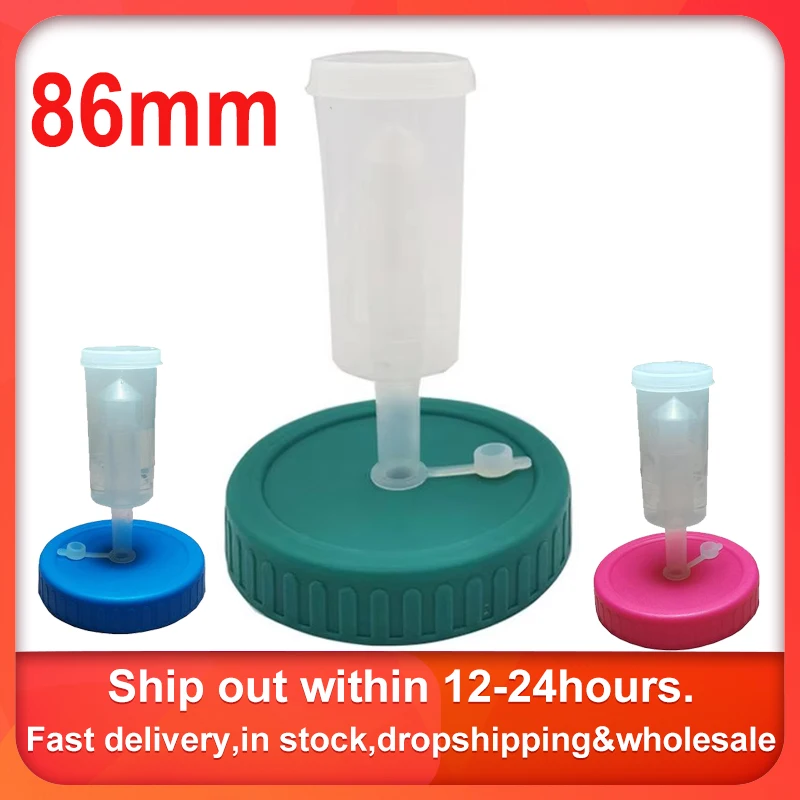 Kitchen utensils kitchen supplies Multicolor BPAFree Fermenting Screwon Lids With Airlocks Foods Fermentation Kit Making Sauerkraut Wide Mouth Mason Jars