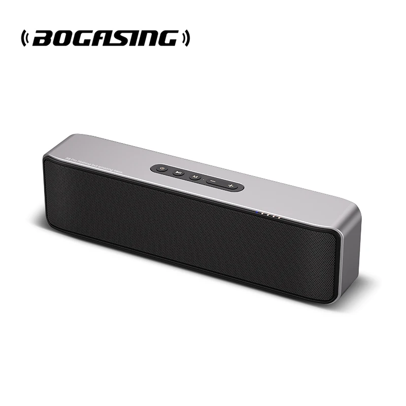 

BOGASING S8 Pro Bluetooth Speaker 60W Audio HIFI Subwoofer Speaker Hi-Res Super Bass Outdoor Wireless Bluetooth 5.0 Speaker