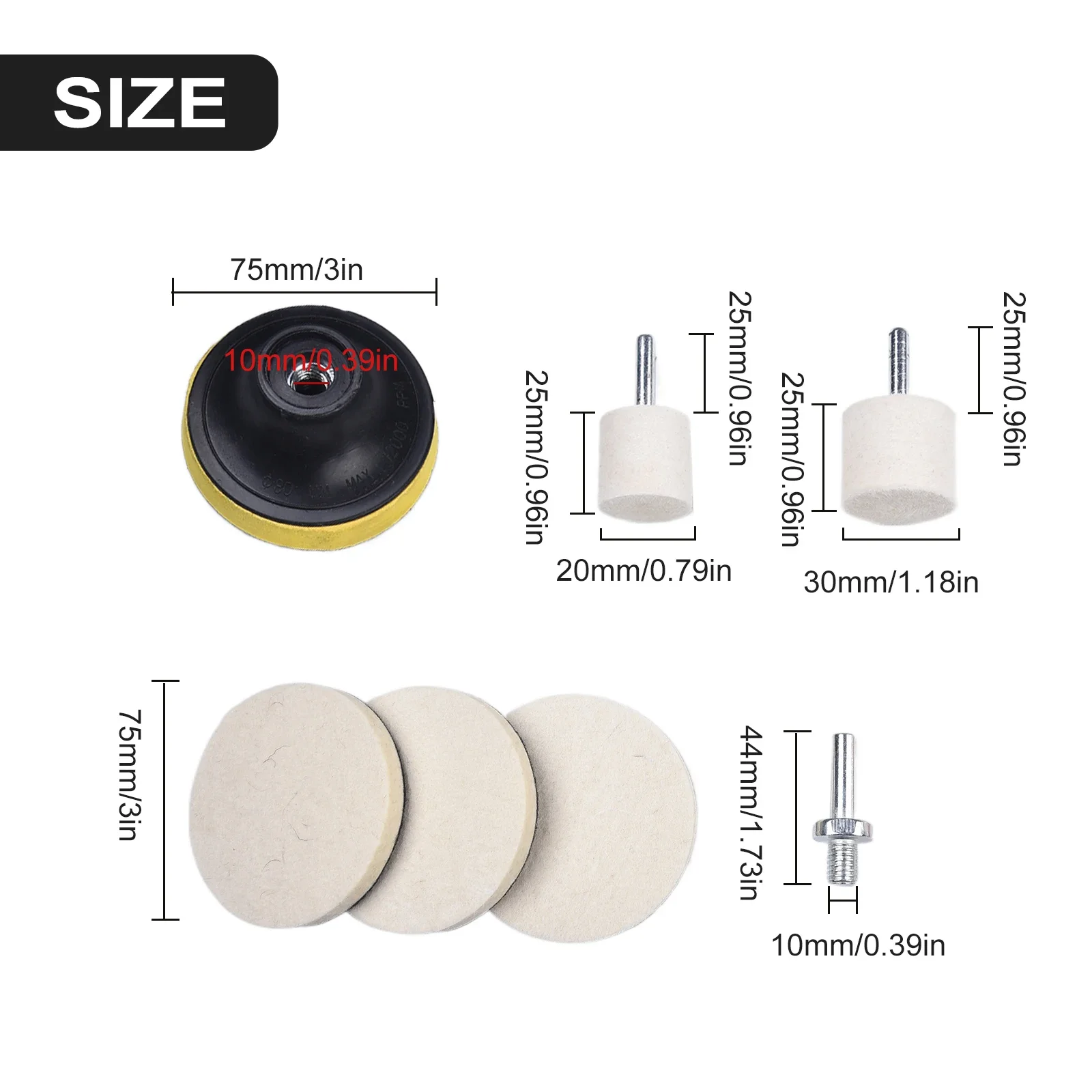 glass scratch remover car glass polishing kit 8pcs Car Windshield Glass Scratch Remover Cerium Oxide Powder Glass Polishing Kit ering Sponge Remove Scratches Wax Pads