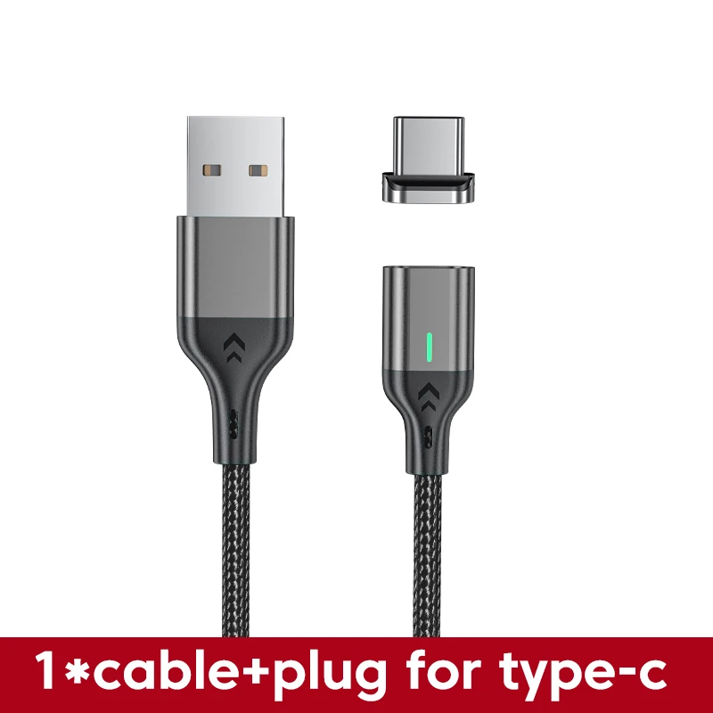 Magnetic Fast-Charging USB Cable - 3A Data Transfer