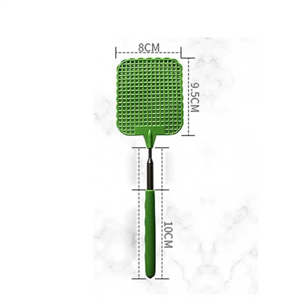 Fly Swatter Long Handle Adjustable Extendable Telescopic Plastic Home Insect Killer