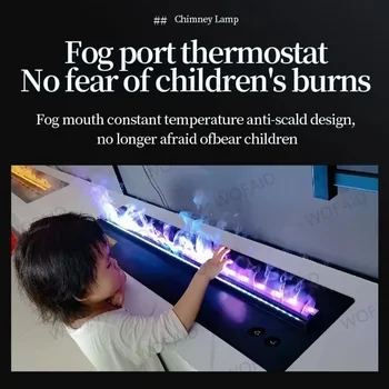 Smart Mist Fireplace Heater 15