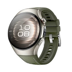 Premium Leather Strap for Business - Quick Release Smart Watch Band (Frosted green)