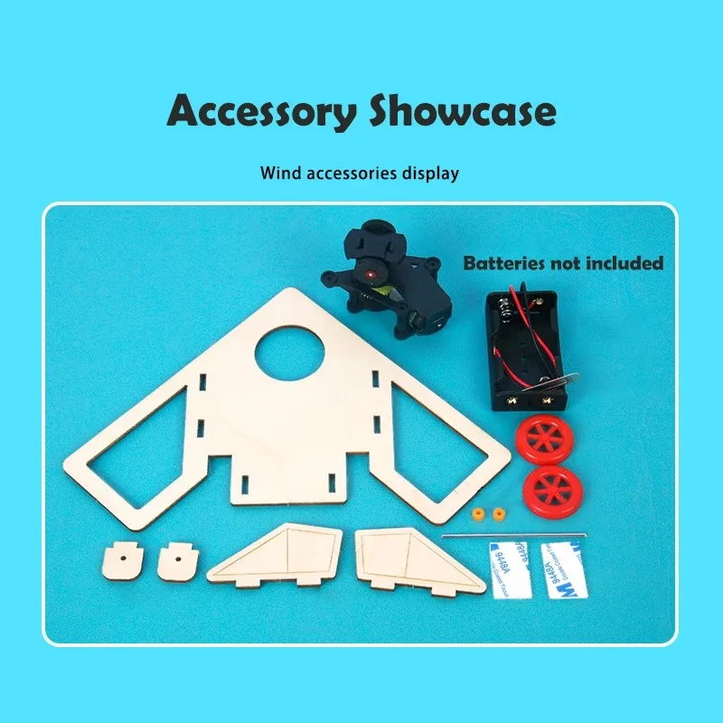 Kit di Montaggio Robot Auto con Evitamento Ostacoli Fai-da-Te, Modello Artigianale, Ornamento da Scrivania con Circuito Intelligente, Decorazione Tecnologica Fatta a Mano - immagine 4