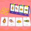 Sentence-Making Exercises Flip Chart Sentence Game Activity Educational Learning Tool Vocabulary Building Special Speech Therapy 4