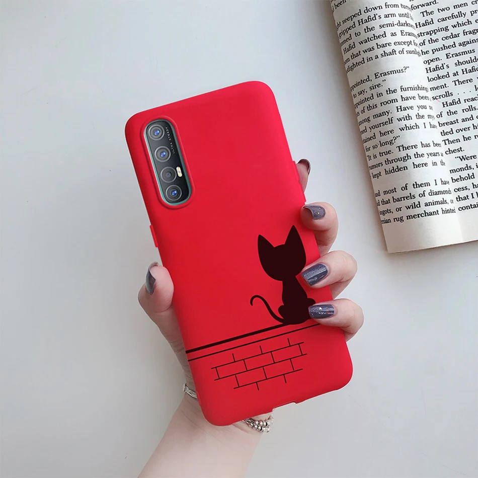 Cute Cat Cactus Slim Soft Silicone Phone Case - Durable Back Cover