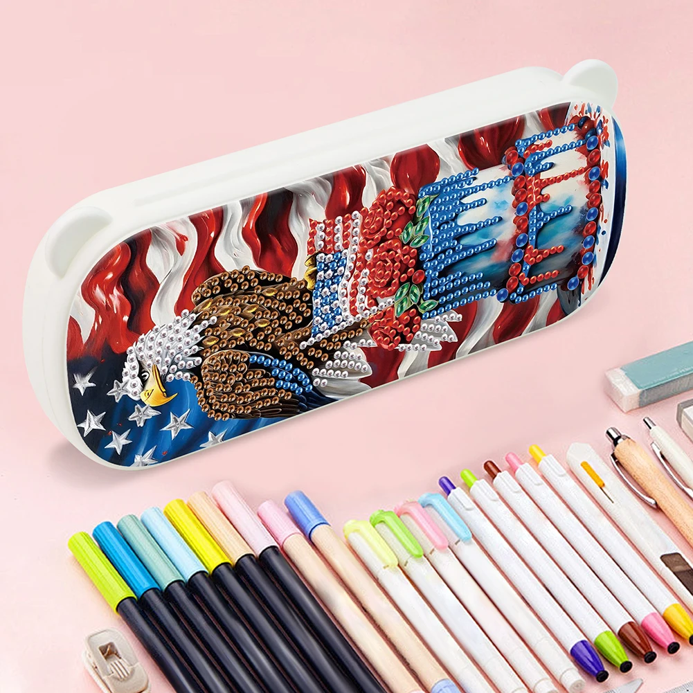 Diamond Painting Storage Box Easter Wooden Jewelry Case Diamond Art Organizer Box Diamond Painting Container Box for Home Decor