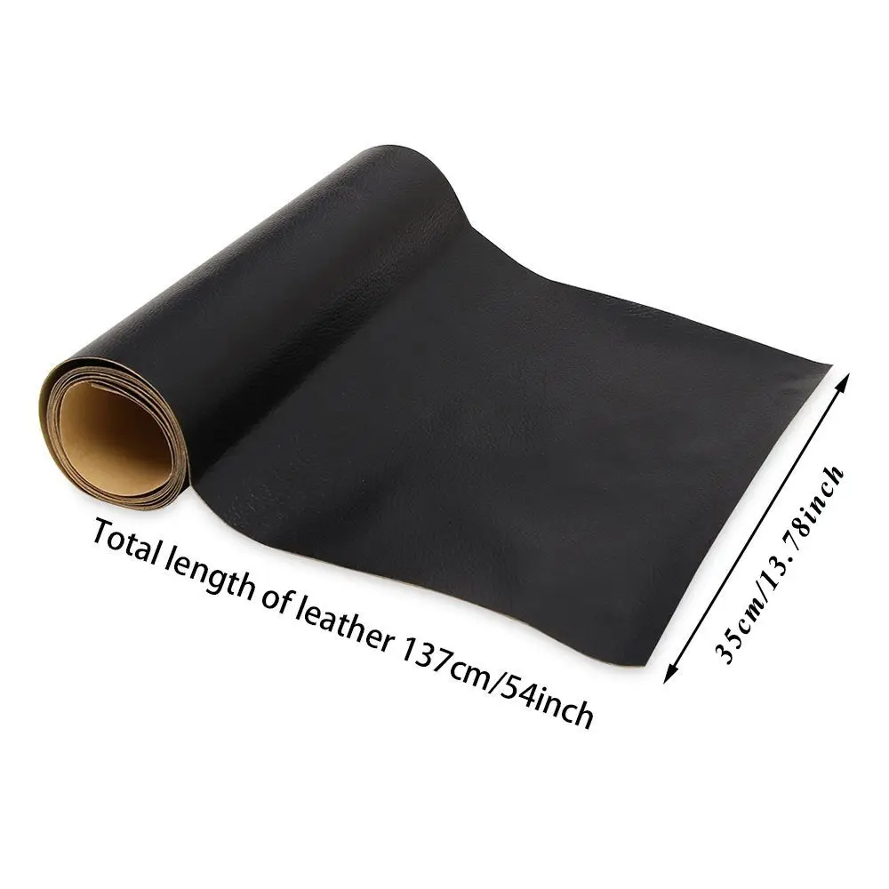 35x137cm Leather Repair Tape Self-Adhesive Leather Repair Patch Couches Repair Stickers for Sofas BagsFurniture Driver Seats