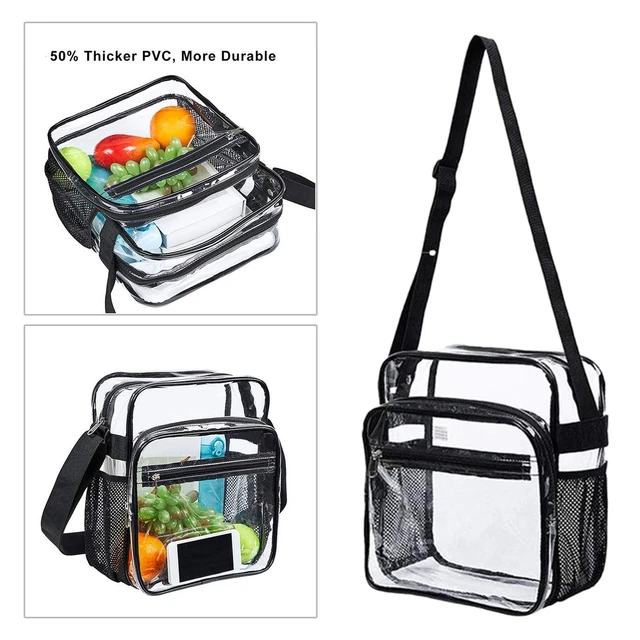 Practical Clear Shoulder Bag for Stadiums Transparent Crossbody Bag for  Women - AliExpress