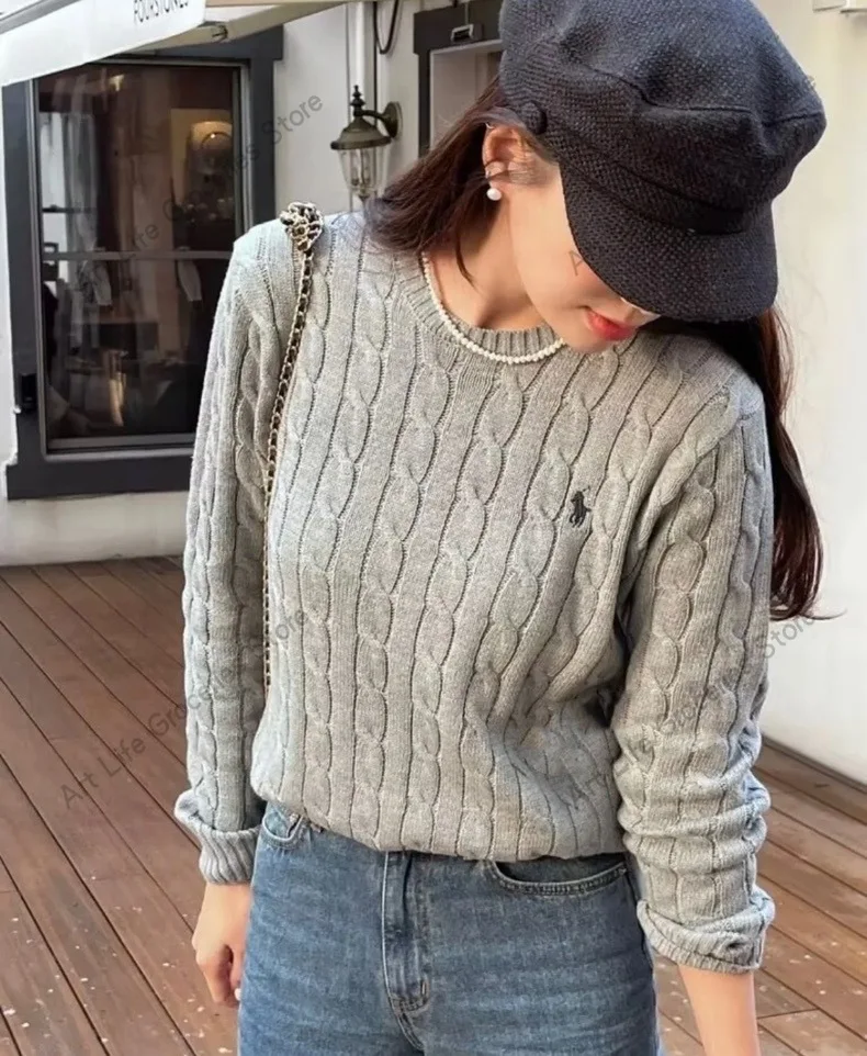 Suéter De Cachemir Para Mujer 100% Jersey De Punto Con Manga De Cachemir Con Cuello Redondo L Negro | ES