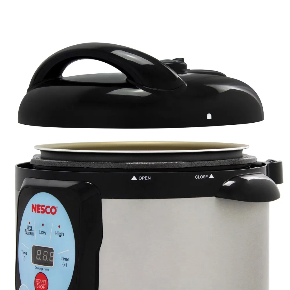 New NESCO&reg; NPC-9 9.5 Qt. Electric Smart Pressure Cooker and Canner