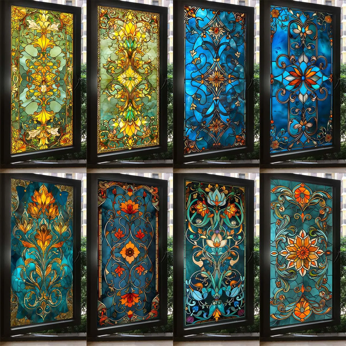 Retro Colored Glass Film: My Real Experience Transforming Old Windows ...