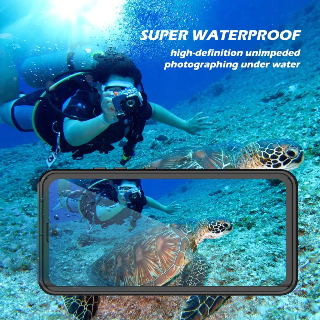 New IP68 Waterproof Cases For Samsung Galaxy S21 Ultra S21 Plus Shockproof Diving Protect For Galaxy Note 20 CASE Cover