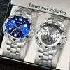 2psc high-end fashionable and handsome quartz watch, comfortable to wear, is the first choice for men's gift giving 1