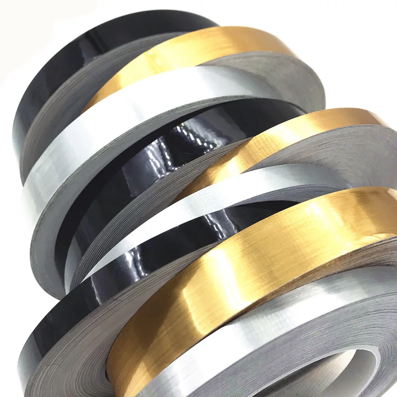 50M Foil Tape Adesivi Per Piastrelle Autoadesivi Impermeabile Gap Sealing Per Pavimento Parete Soffitto Fai Da Te Mobili Per La Casa Edge Decor Decalc