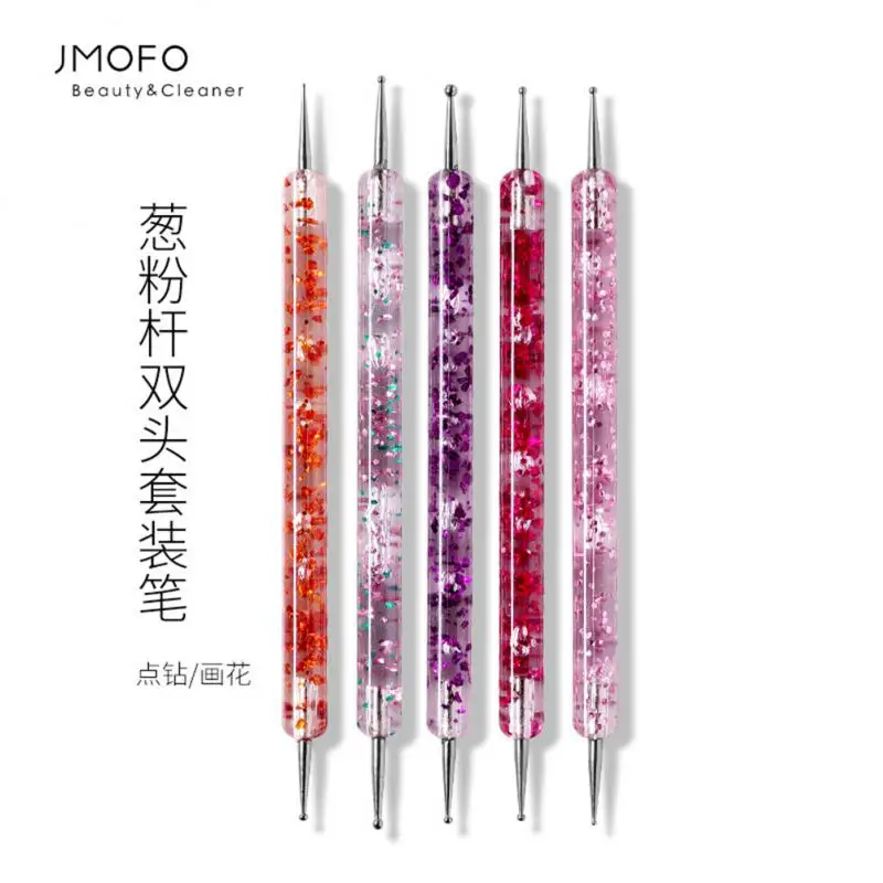 Nail Dotting Pen Portable Drilling Picking Picker Self-adhesive Rhinestones Gems Pens Nail Art Decor Tools 2