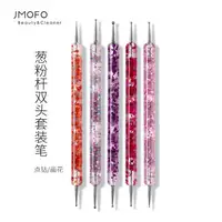 Nail Dotting Pen Portable Drilling Picking Picker Self-adhesive Rhinestones Gems Pens Nail Art Decor Tools 2