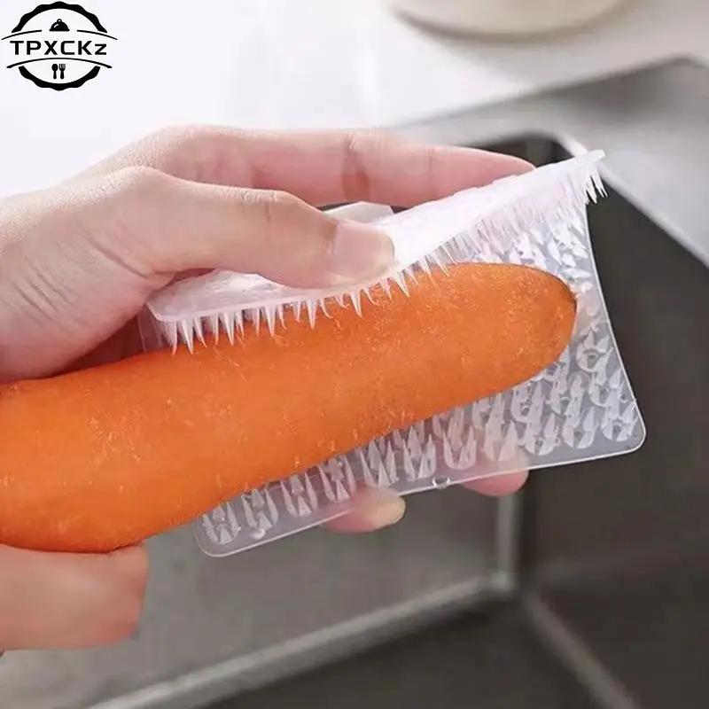 1pc Kitchen Cleaning Tools Fruit Vegetable Brush Kitchen Dish Brush