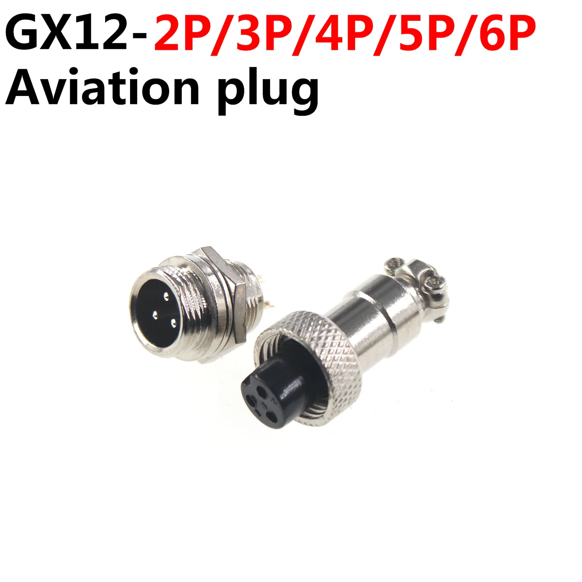 10pair GX12 Aviation socket Male & Female 2/3/4/5/6/7Pin 12mm Wire Panel Connector Aviation Plug Circular Socket Plug 12mm gx12 5 pin aviation plug soldering iron handle c245 replacement iron tips for 245 soldering station soldering handle tools