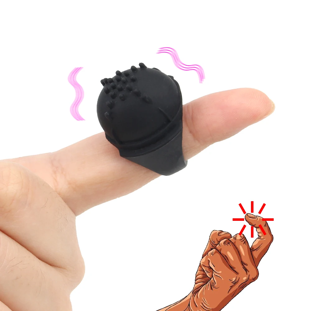 Spikes Strapon Fingers Vibratore per le donne Capezzolo Clitoride Stimolatore anale Masturbatore femminile Giocattoli del sesso Colpo di stato_voghion.com