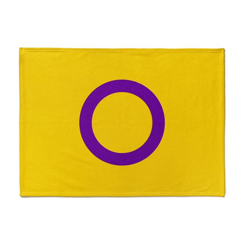 

Gaslight Gatekeep Girlboss Intersex Pride Flag ЛГБТ плед одеяло для женщин мужчин девочек мальчиков детей домашних животных собак кошек диван