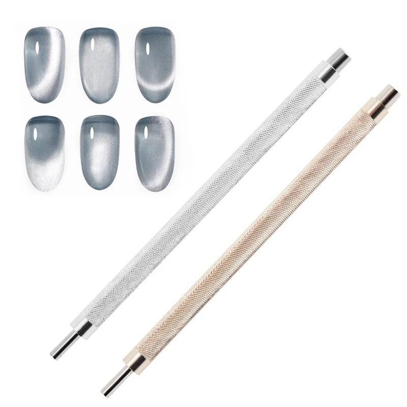 1 PC Nail Art Magnets Double-end Magnet for Nail Effects Art Magnetic Bar Cat Magnet Special Manicure Tool