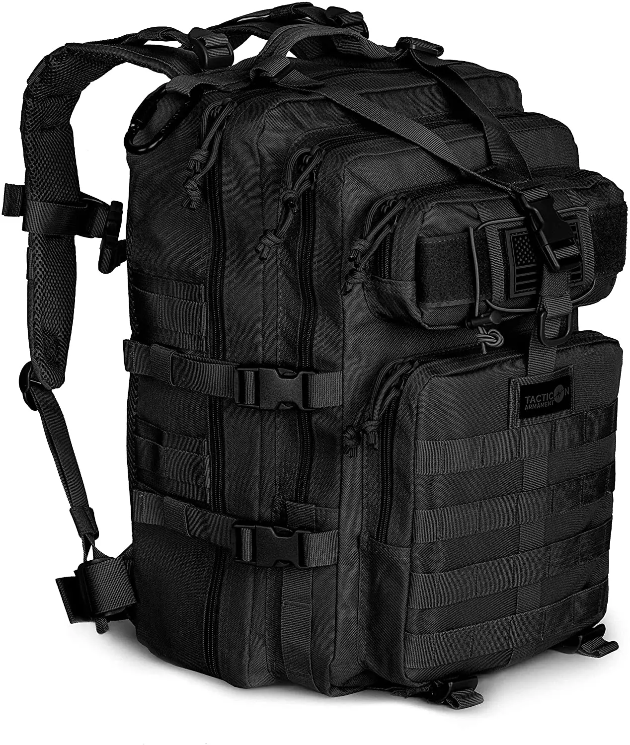 Military Tactical Backpack | 1 To 3 Day Assault Bag | Amphibious Military  Bag | 40l Insect Bag (black) Waterproof High Quality - Sport Bags Covers -  AliExpress