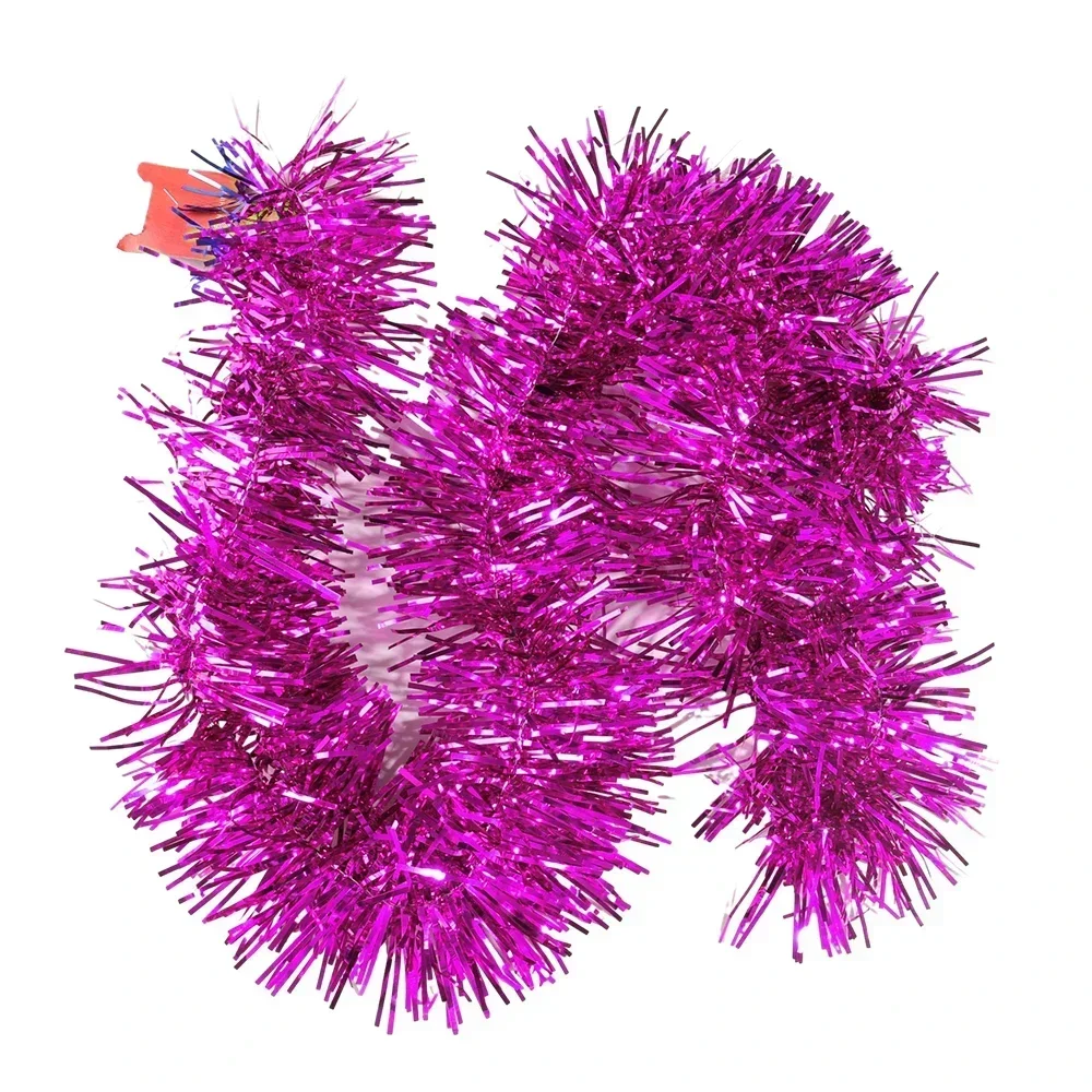 thumbnail image 1 of Guirnalda de cintas navideñas de colores de 1,5/30 m, cintas de oropel para envolver árboles de Navidad, decoraciones para fiestas de año nuevo, bodas y bares, 1 of 5