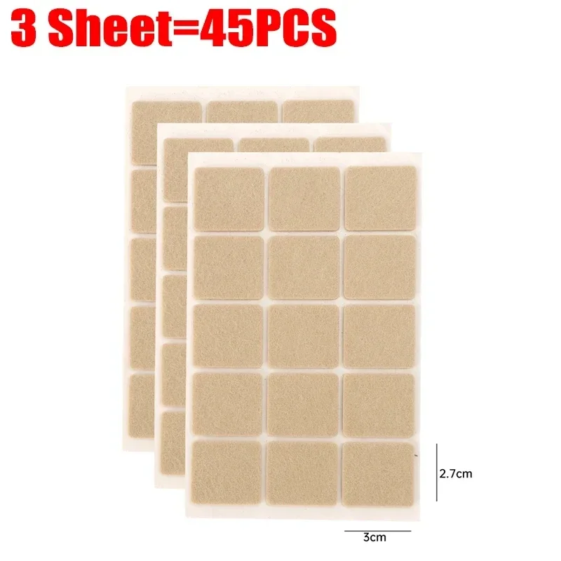 Thickened Felt Chair Leg Pads - Non-Slip Floor Protector