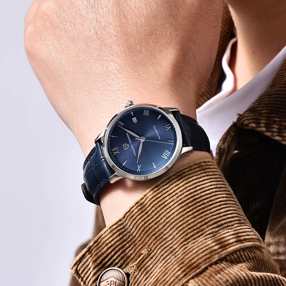 PAGANI DESIGN Mens Watches NH35A Top Brand Luxury Mechanical Automatic Watch Men Stainless Steel Sapphire Sports 100M Waterproof